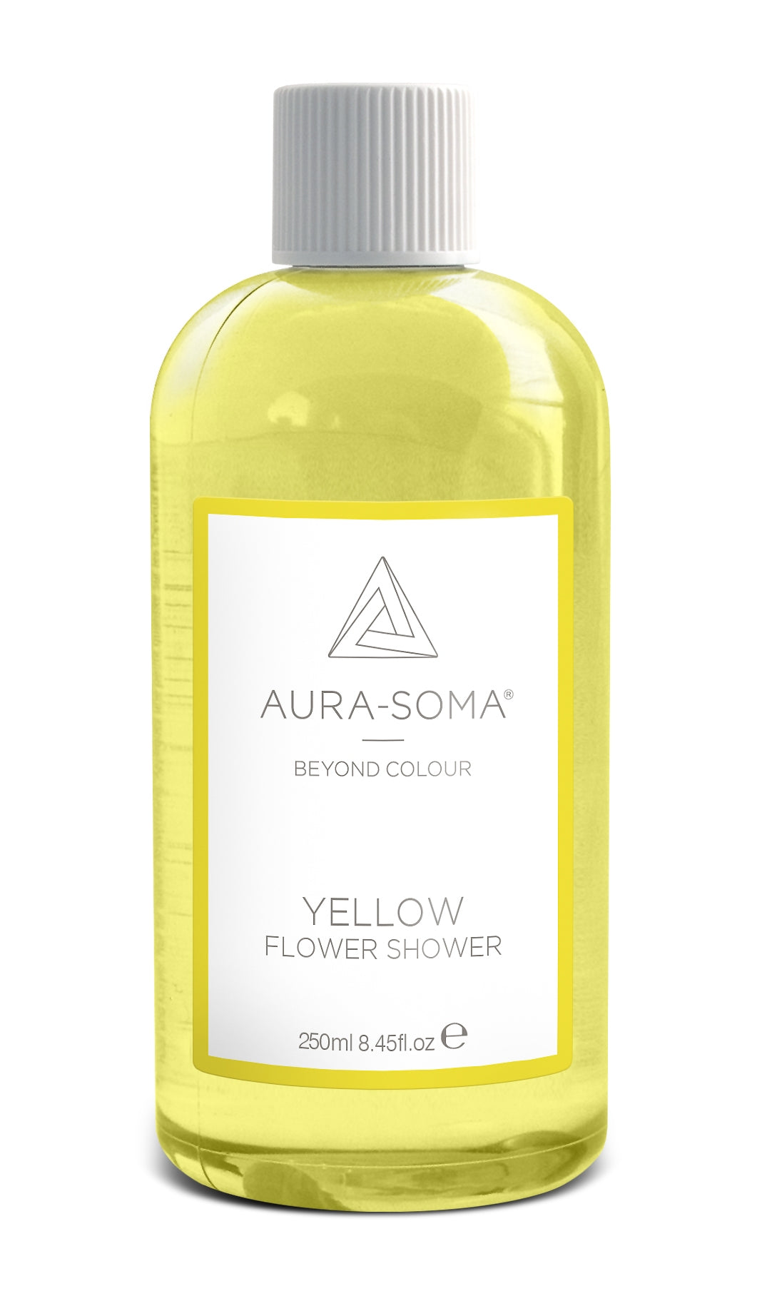 Douche de fleurs jaunes