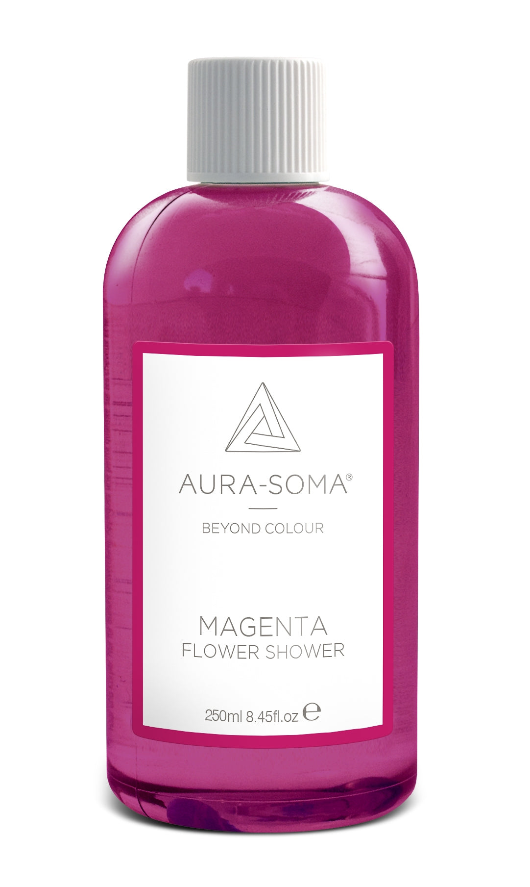 Douche de fleurs magenta