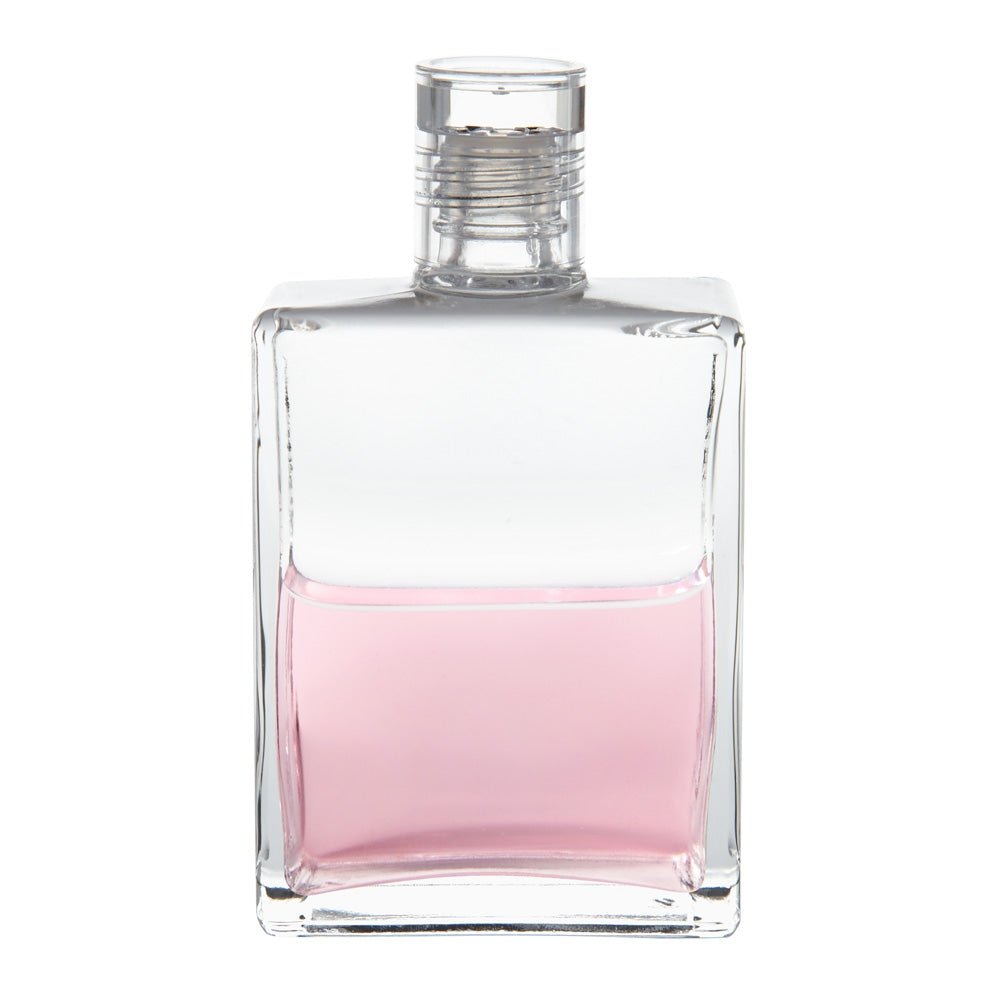B11 Bouteille Essene 1/ Chaîne de Fleurs - Clair/Rose