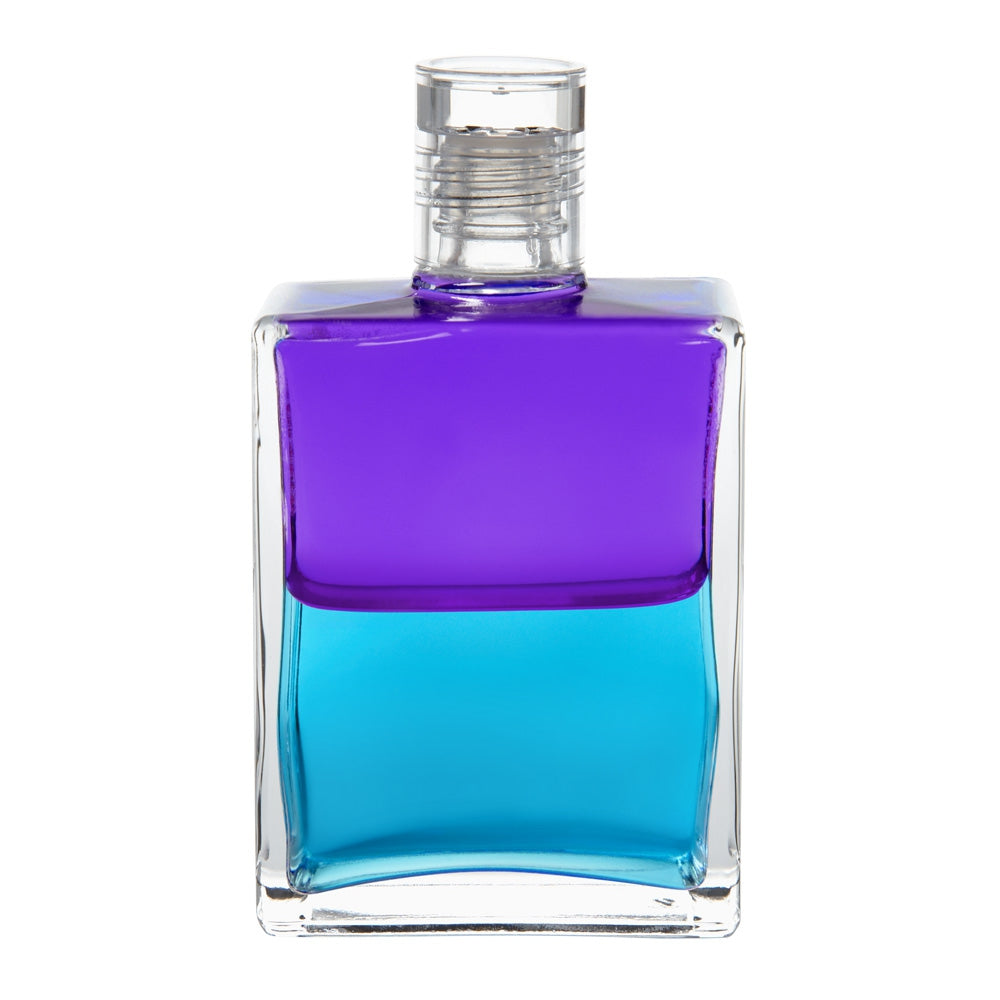 B24 Un nouveau message - Violet/ Turquoise