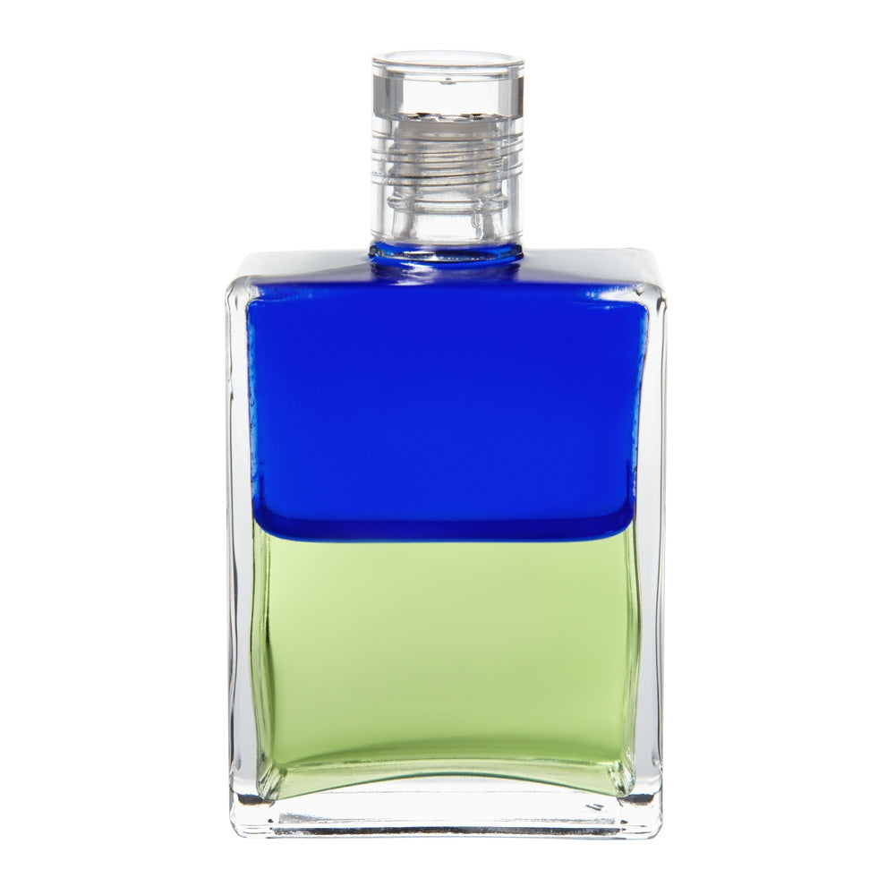 B111 Daniël - Bleu roi moyen/Olive moyenne