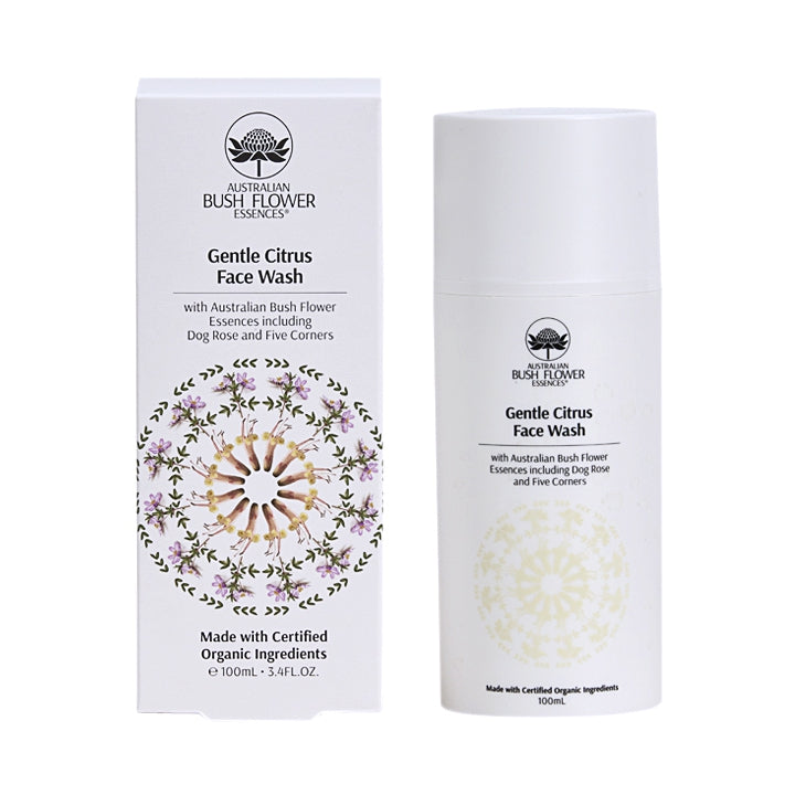 Nettoyant doux pour le visage aux agrumes