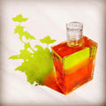 B121 - Pluton - Vert citron /Orange