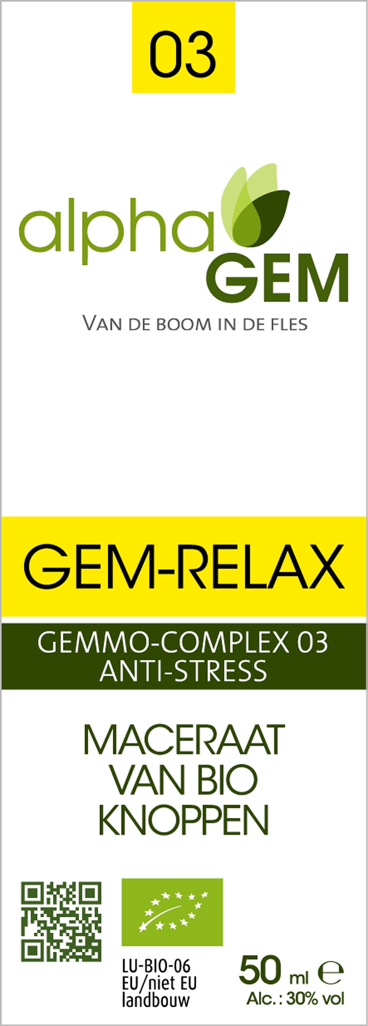 GEM-RELAX complexe BIO Alphagem