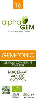 GEM-TONIC complexe BIO Alphagem - 50 ml