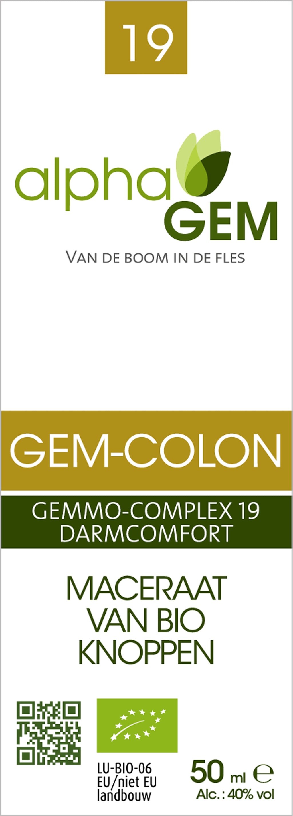 GEM-COLON BIO complexe Alphagem - 50 ml