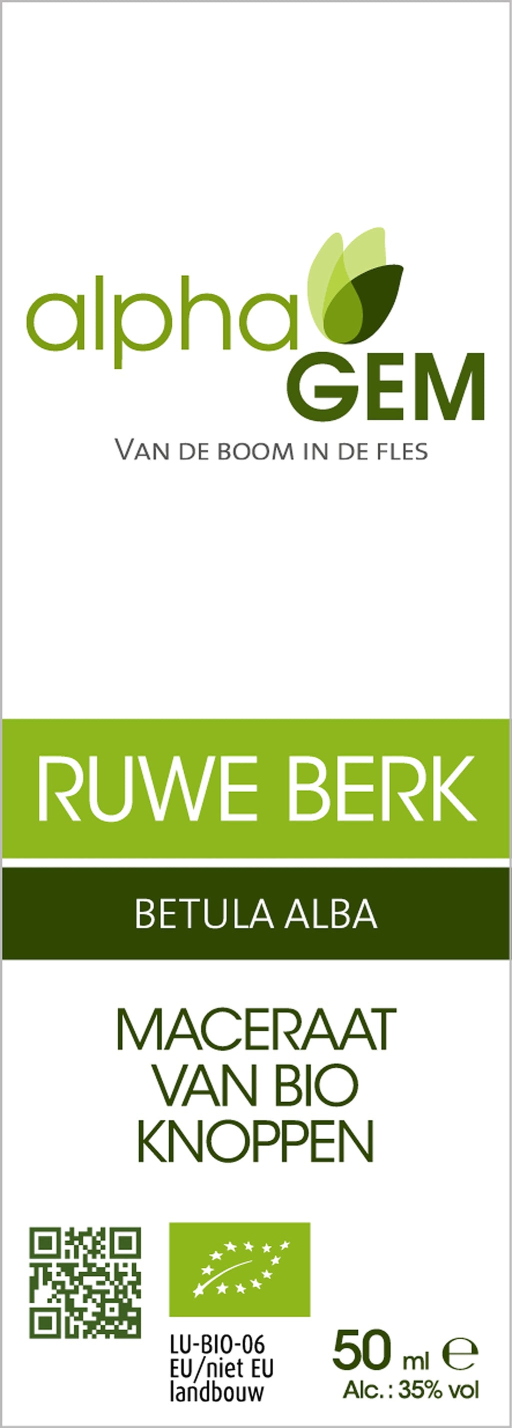 Bouleau Blanc BIO - Alphagem