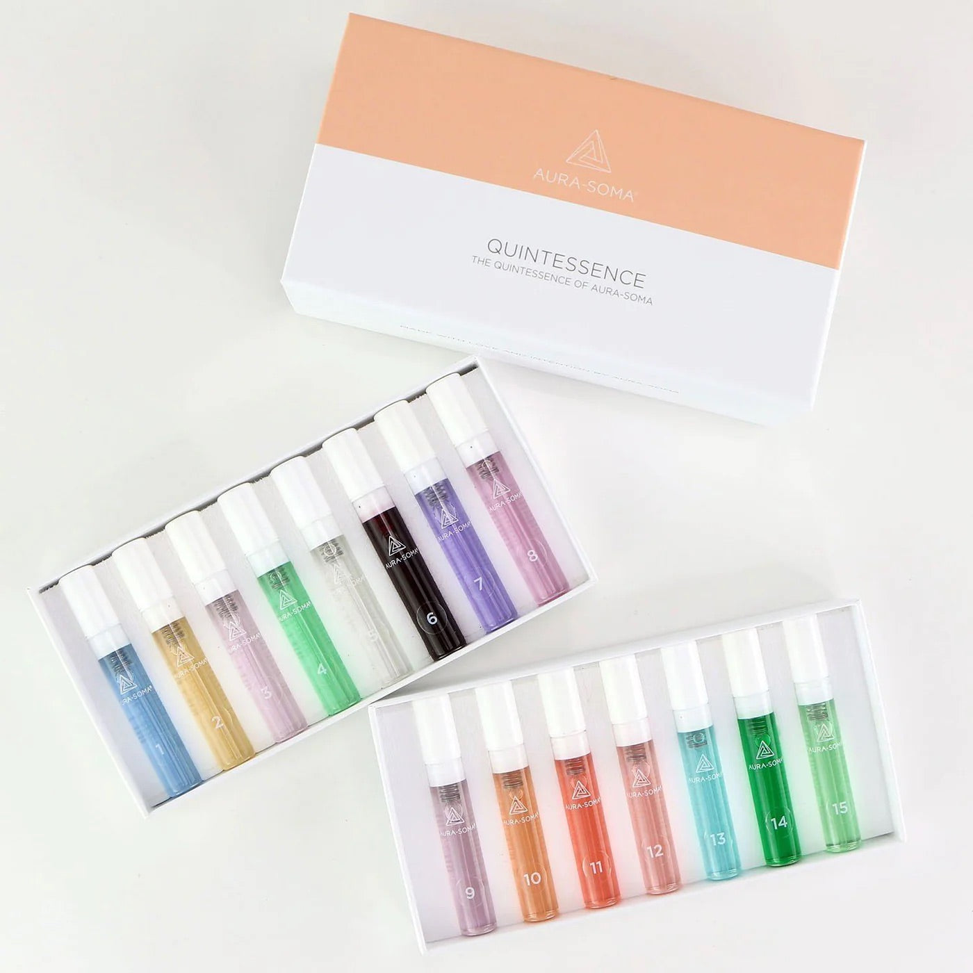 Aura-Soma Set Quintessences - 15 x 2,5 ml - sprays