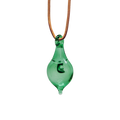 Pendentif Ange - vert océan
