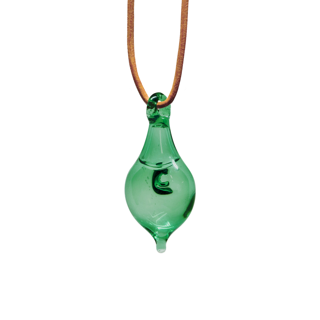 Pendentif Ange - vert océan