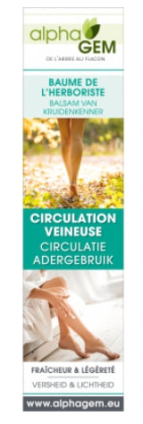 Baume circulation veineuse - Alphagem