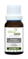 Acugem N° 1 - méridiens - Énergie du poumon