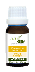 Acugem N°3 - méridiens - Énergie de l'Estomac