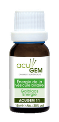 Acugem n°11 - méridiens - Vésicule biliaire