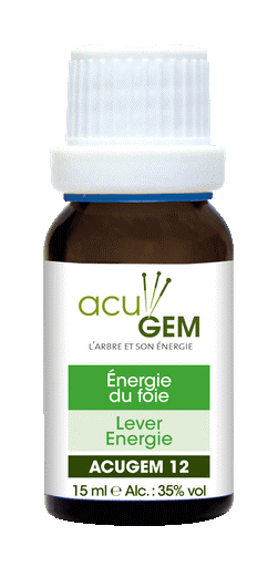 Acugem n°12 - méridiens - Foie