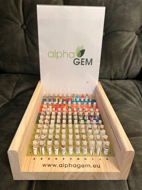 Lot d'essai avec tous les remèdes d'Alphagem