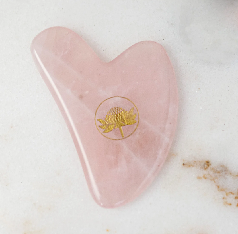 Gua Sha Quartz Rose