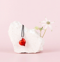 Pendentif Cœur Passionné - Rouge