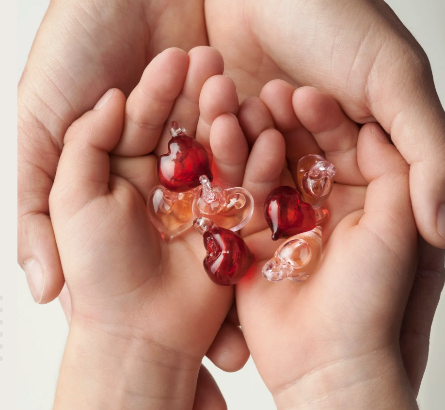 Pendentif Cœur Passionné - Rouge